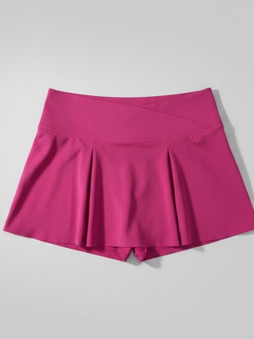 Calvin Klein Performance Hot Pink Athletic Skort Skirt Shorts Built-In Shorts M